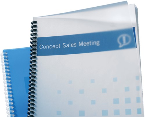 Voorblad GBC A4 Polycover 200micron semitransparant 100stuk