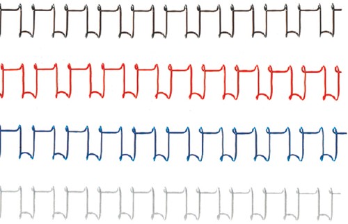 Draadrug GBC 6mm 34-rings A4 wit 100 stuks-2