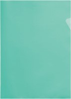 Insteekmap L-model Quantore A4 PP 0.12mm groen 25 stuks-2