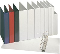 Presentatieringband Esselte panorama A4 4-rings D-mechaniek 20mm PP rood-2