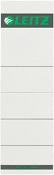 Rug-insteekkaart Leitz breed 57x191mm karton grijs 10 stuks