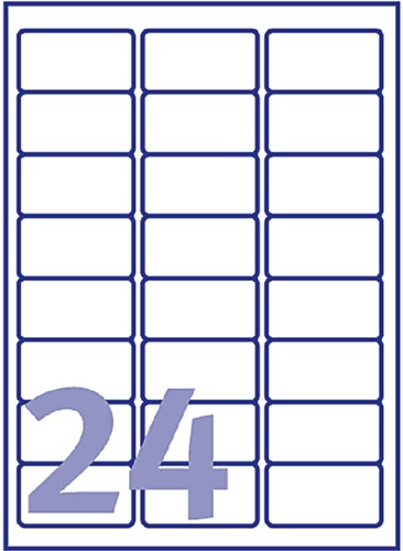 Etiket Avery J8159-40 63.5x33.9mm wit 960 etiketten-2