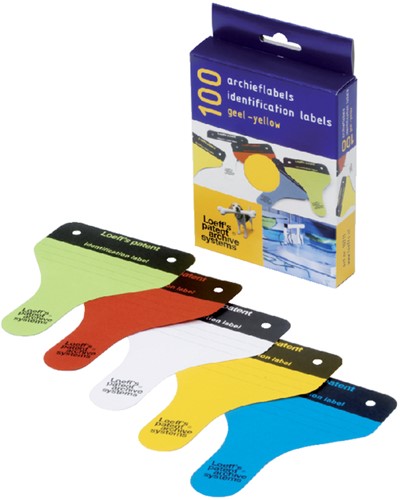 Archieflabel Loeff's karton groen 100 stuks-2