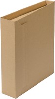 Verzenddoos ordnerpac Loeff 320x290x35/80mm bruin 25stuks-2