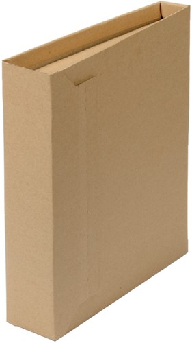 Verzenddoos ordnerpac Loeff 320x290x35/80mm bruin 25stuks-2