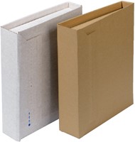 Verzenddoos ordnerpac Loeff 320x290x35/80mm bruin 25stuks-3