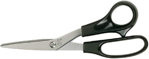 Schaar Quantore 190mm +plastic handvat zwart