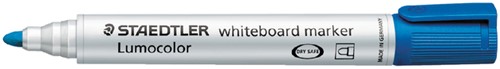 Whiteboardmarker Staedtler Lumocolor 351 rond blauw 2mm