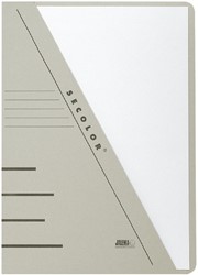 Insteekmap Djois Secolor A4 recycled 250gr grijs