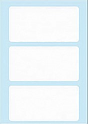 Etiket HERMA 3757 34x67mm wit 21 stuks