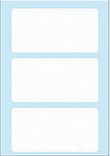 Etiket HERMA 3757 34x67mm wit 21 stuks