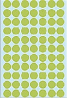 Etiket HERMA 2235 rond 13mm groen 2464 stuks-3