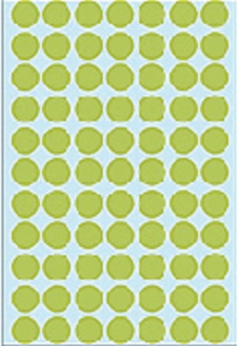 Etiket HERMA 2235 rond 13mm groen 2464 stuks-3