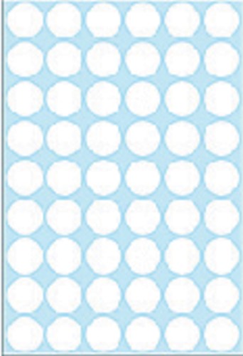 Etiket HERMA 2240 rond 16mm wit 1728 stuks-2