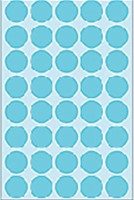 Etiket HERMA 2253 rond 19mm blauw 1280stuks-2