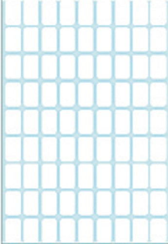Etiket HERMA 2330 10x16mm wit 2592 stuks-2