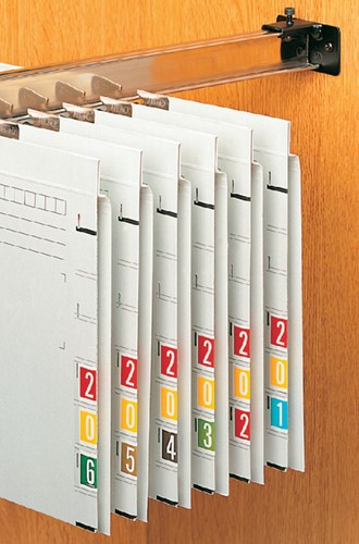 Clipexmap Djois Secolor A4 lateraal blauw-2