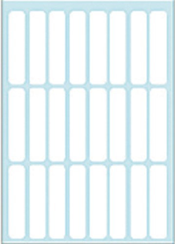Etiket HERMA 3724 8x36mm wit 168 stuks