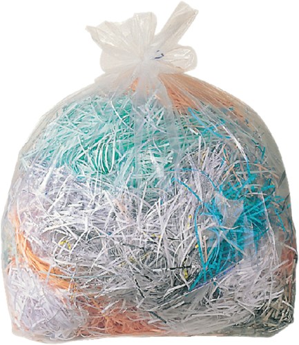 Papiervernietigerzak IDEAL 212x125cm 182 liter 50 stuks