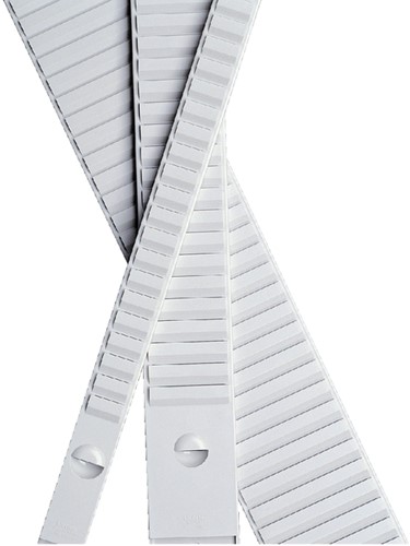 Planbordelement Djois formaat 2 48mm 35 sleuven grijs-2