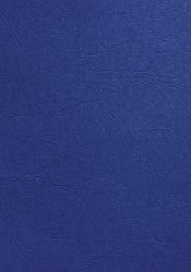 Voorblad GBC A4 lederlook koningsblauw 100 stuks