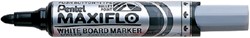 Whiteboardmarker Pentel MWL5M Maxiflo rond 3mm zwart