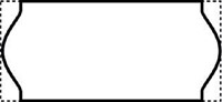Prijsetiket 12x26mm Sato Samark wit permanent 1500 stuks-2
