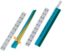 Tabstroken Durable zelfklevend glashelder 50x200mm-2