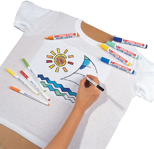 Textielmarker edding 4500 rond 2-3mm violet-2