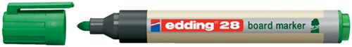 Whiteboardmarker edding 28 EcoLine rond 1.5-3mm groen