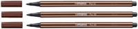 Viltstift STABILO Pen 68/45 medium bruin