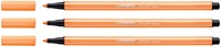 Viltstift STABILO Pen 68/054 medium neon oranje