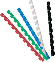 Bindrug GBC 12mm 21rings A4 blauw 100 stuks-2