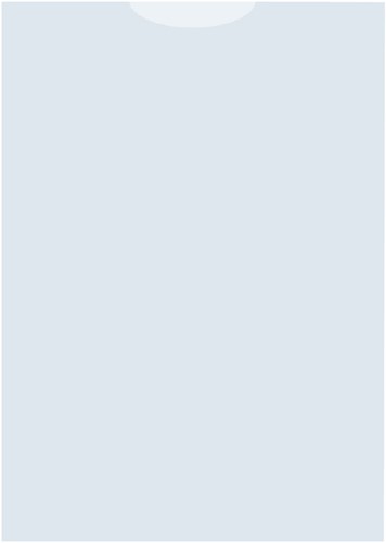 Insteekmap U-model Quantore A5 PP 0.12mm 25 stuks