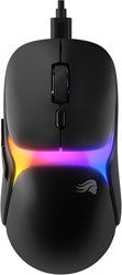 Glorious Gaming - bekabelde gamingmuis Model O3 - Ultralicht 54 g, optische knoppen met klikrate van 130M, 30K DPI BAMF 3.0-sensor, 750 IPS-tracking, 50G-versnelling, ondersteunt elk griptype - Zwart