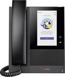 HP Poly CCX 400 zakelijke mediatelefoon voor Microsoft Teams met PoE-ondersteuning GSA/TAA