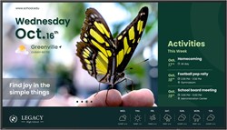 BenQ ST4304 Digitale signage flatscreen 109,2 cm (43") LCD 350 cd/m² 4K Ultra HD Zwart Type processor Android 18/7