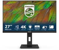 Philips 3000 series 27B1N3800/00 LED display 68,6 cm (27") 3840 x 2160 Pixels 4K Ultra HD LCD Zwart