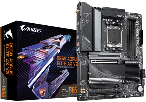 GIGABYTE B650 AORUS ELITE AX V2 moederbord AMD B650 Socket AM5 ATX