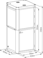 Belcel Euroseats POD.001 - Zwart-3