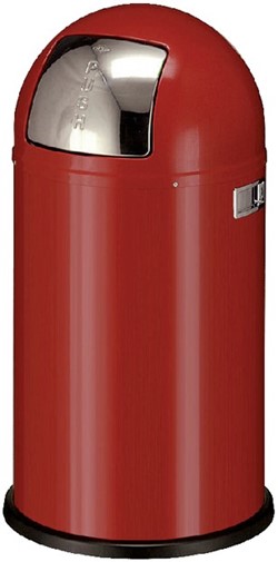 Afvalbak met pushdeksel