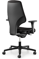 Bureaustoel Giroflex 64-3578 standaard zitting en rug zwart-3