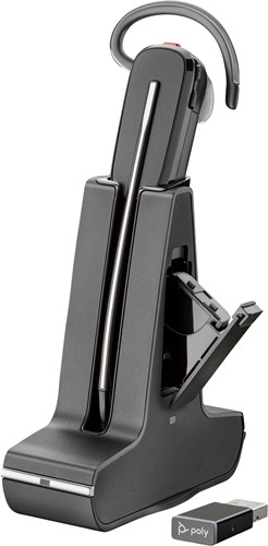 HP Poly Savi 8245 DECT 1880-1900 MHz Headset +USB-A to USB-C Cable +D400-3