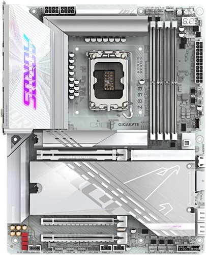 GIGABYTE Z890 AORUS PRO ICE moederbord Intel Z890 LGA 1851 (Socket V1) ATX-2