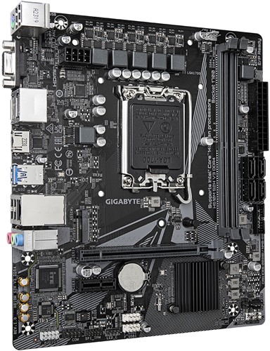 GIGABYTE H610M S2H V3 DDR4 moederbord Intel H610 Express LGA 1700 micro ATX-3
