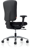 Bureaustoel Köhl Multiplo zitting zwart, rug zwart-3