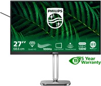Philips 5000 series 27B2G5601/00 computer monitor 68,6 cm (27") 2560 x 1440 Pixels Quad HD LCD Zwart