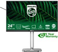 Philips 5000 series 24B2G5301/00 computer monitor 60,5 cm (23.8") 1920 x 1080 Pixels Full HD LCD Zwart
