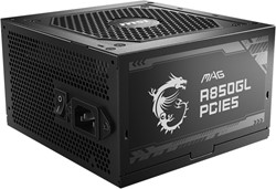 MSI MAG A850GL PCIE5 power supply unit 850 W 20+4 pin ATX ATX Zwart