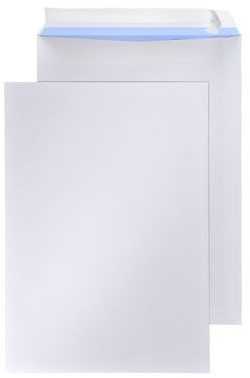 Envelop GPV C4 229x324mm 90gr wit 250 stuks sluiting lange zijde